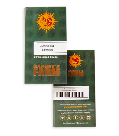 Amnesia Lemon fem (Barney's Farm) — изображение 2
