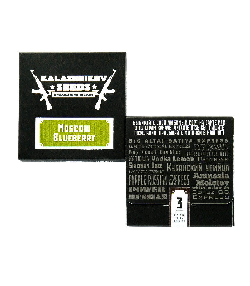 Moscow Blueberry Auto fem (Kalashnikov Seeds) семена конопли — изображение 2